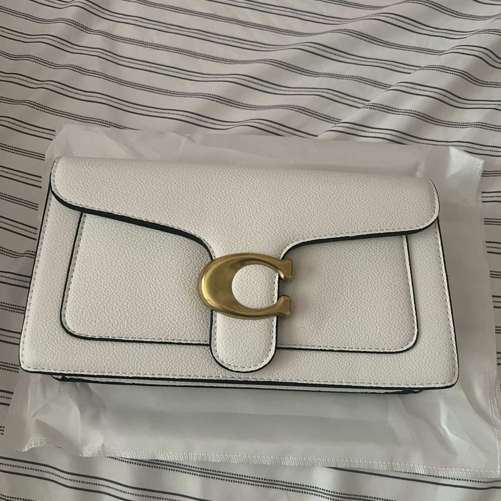 White purse